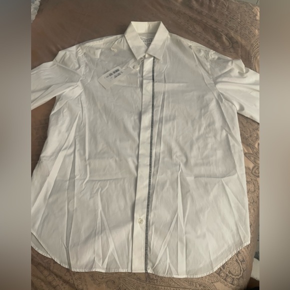 Maison Margiela Mens Cotton Stitch Shirt Sz 41/L - Picture 2 of 12